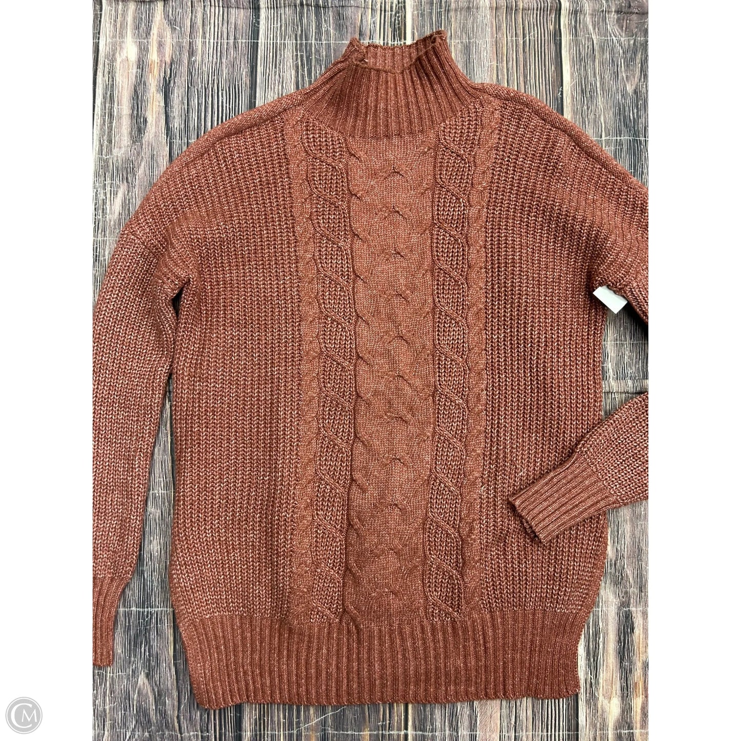 Sweater By Maurices In Orange, Size: M