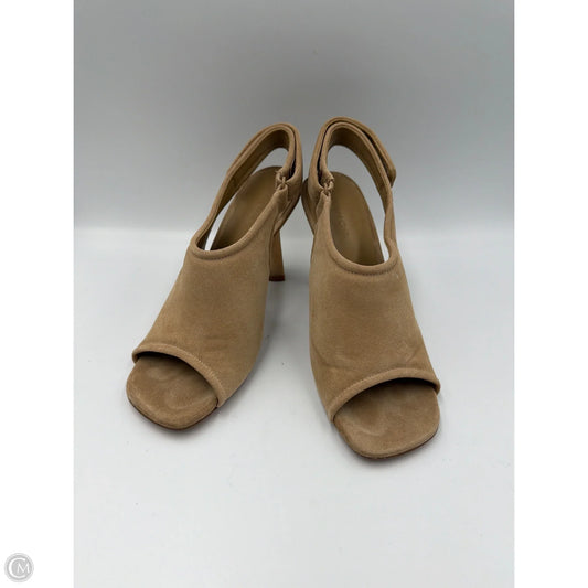 Shoes Heels Block By Vince In Tan, Size: 6.5