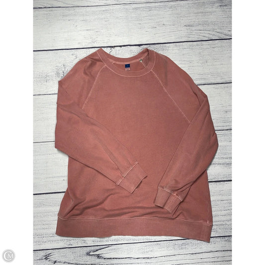 Sweatshirt Crewneck By Old Navy In Pink, Size: M
