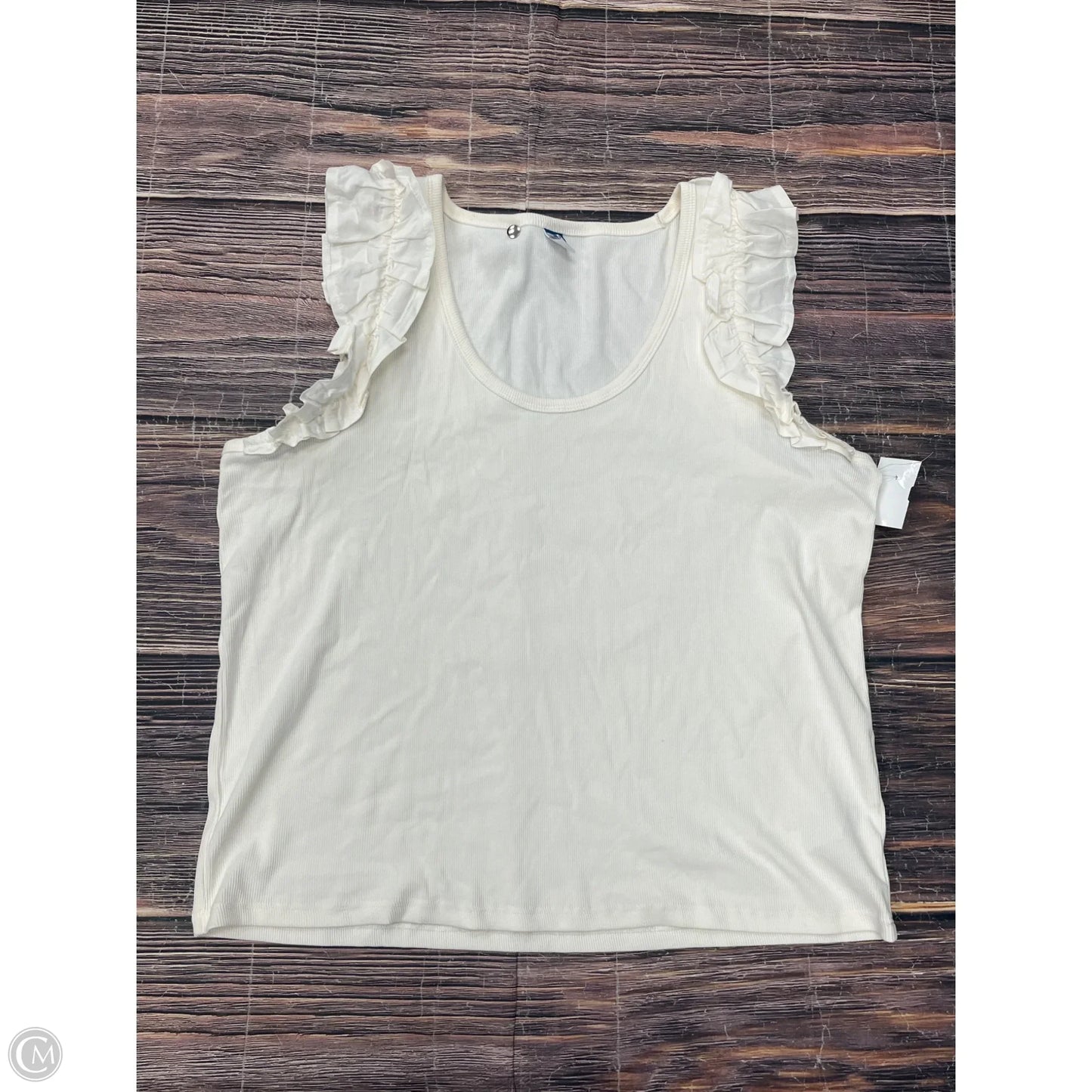 Tank Top By Old Navy In Cream, Size: 1x