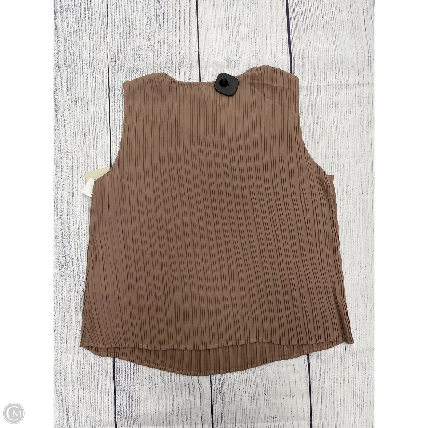 Top Sleeveless By Joie In Tan, Size: Xl