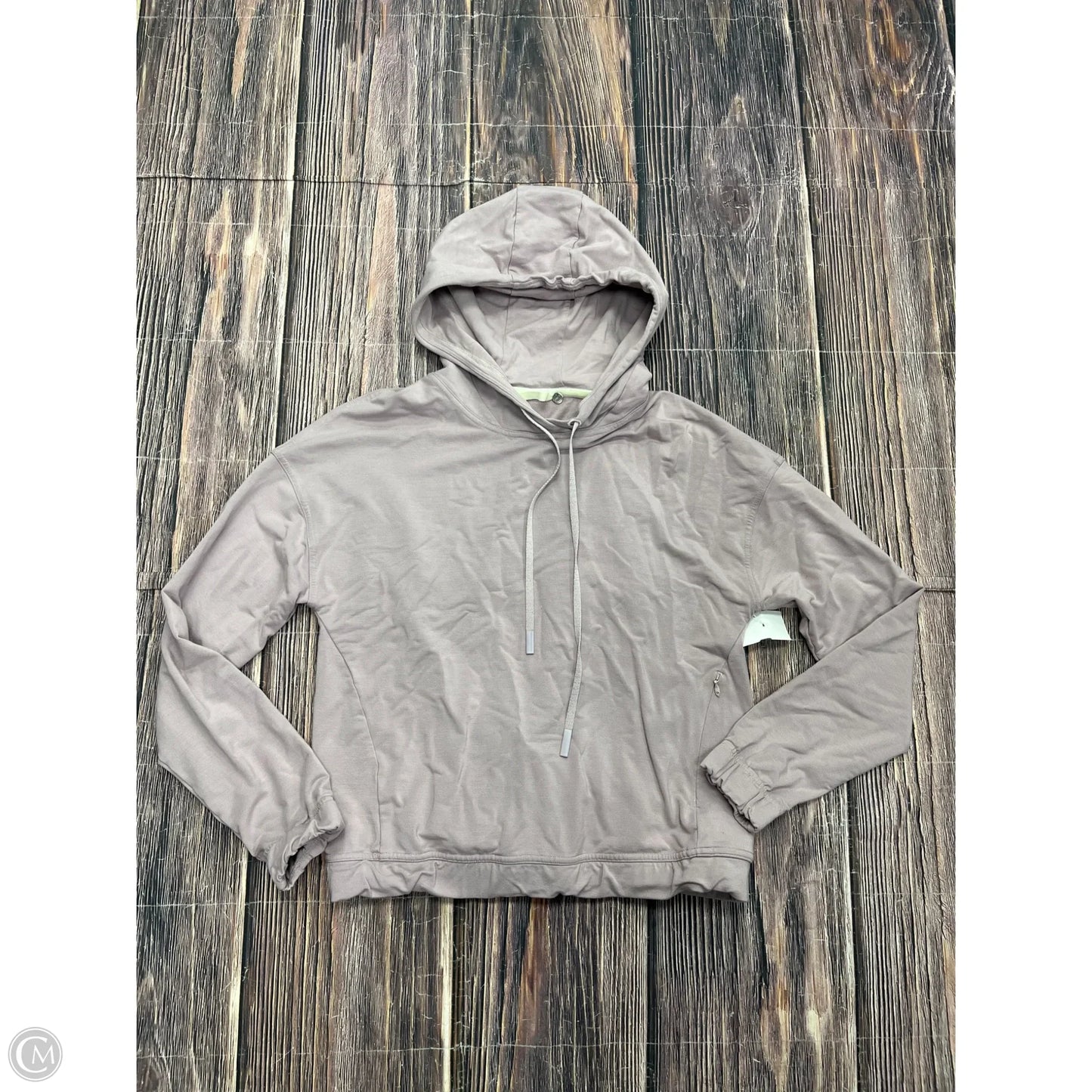 Sweatshirt Hoodie By Lululemon In Purple, Size: S