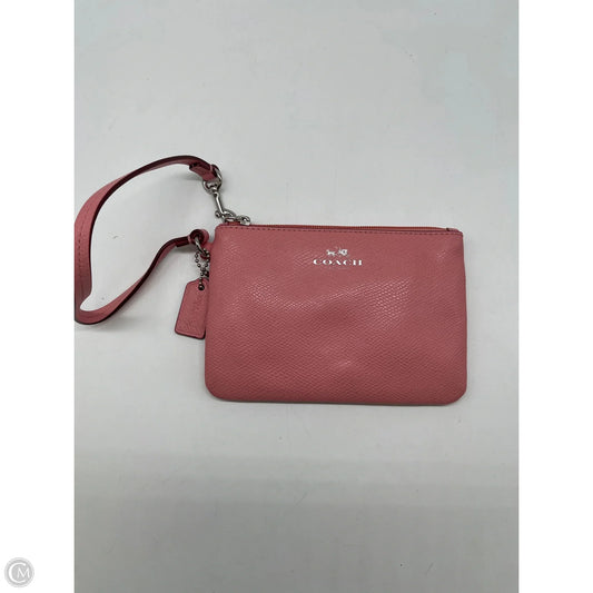 Wristlet Designer By Coach, Size: Small