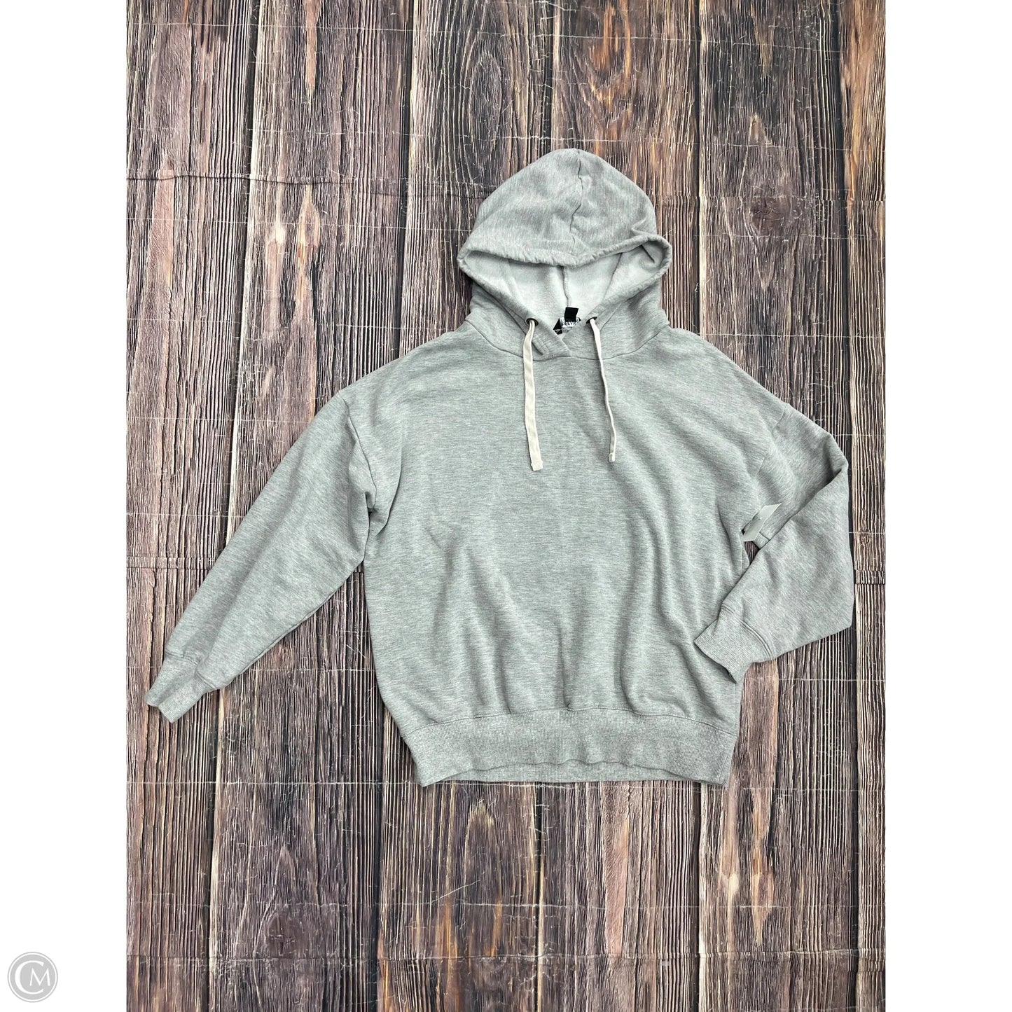 Sweatshirt Hoodie By Buffalo David Bitton In Grey, Size: M