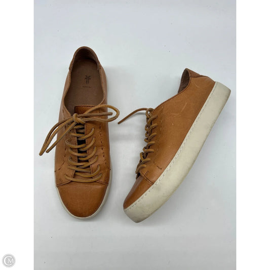 Shoes Designer By Frye In Tan, Size: 8.5