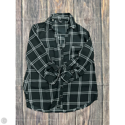 Top Long Sleeve By Bcx In Black, Size: L