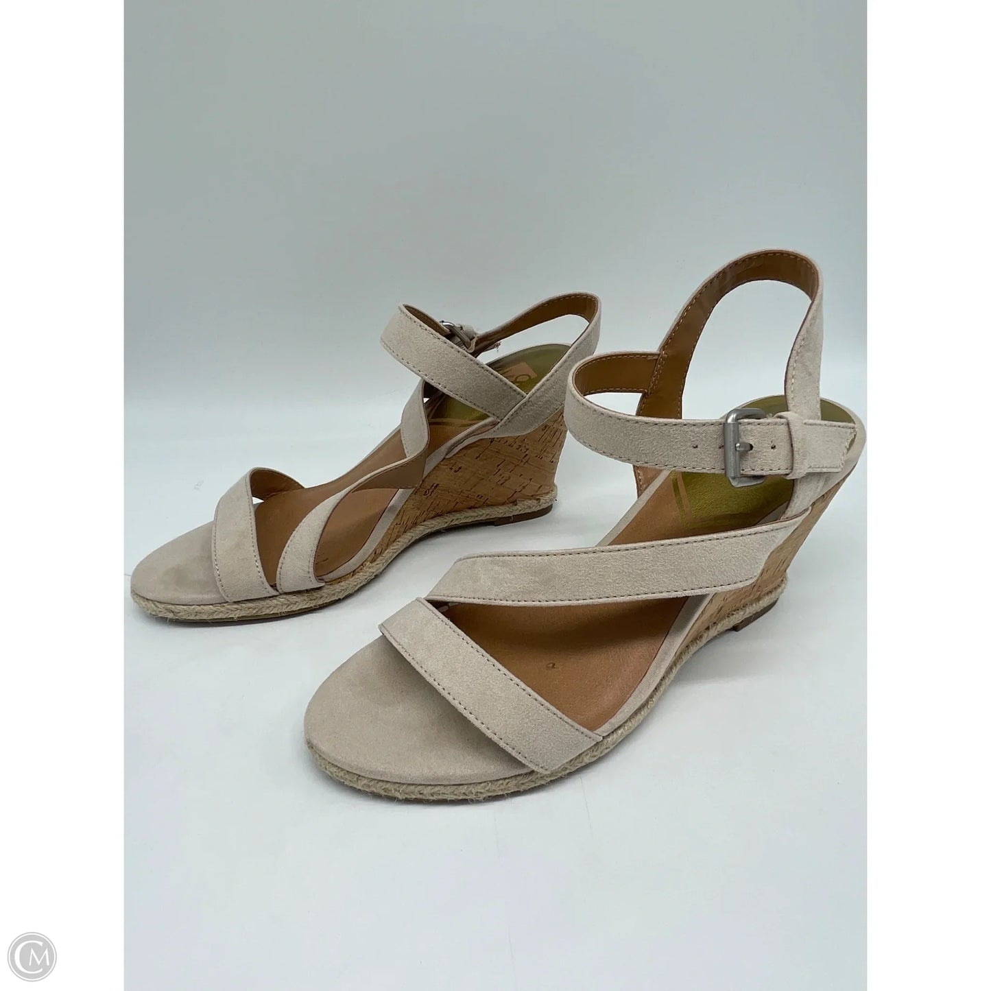 Sandals Heels Block By Dolce Vita In Tan, Size: 8.5