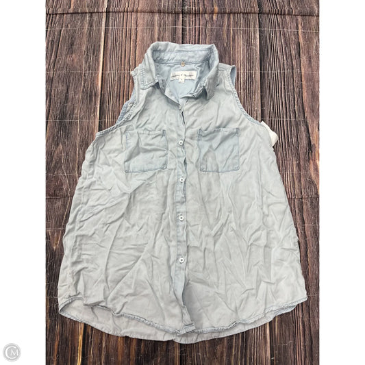 Tank Top By Chelsea And Theodore In Blue, Size: S