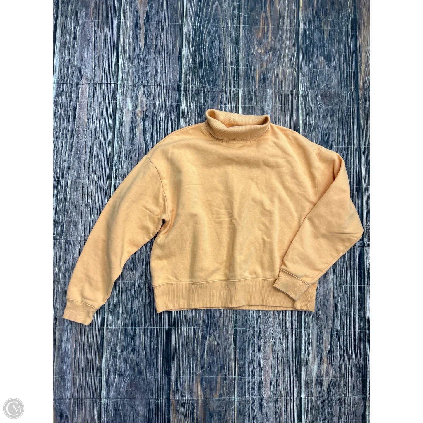 Sweatshirt Collar By Calia In Orange, Size: M
