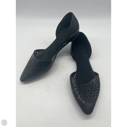 Shoes Flats By Restricted In Black, Size: 8