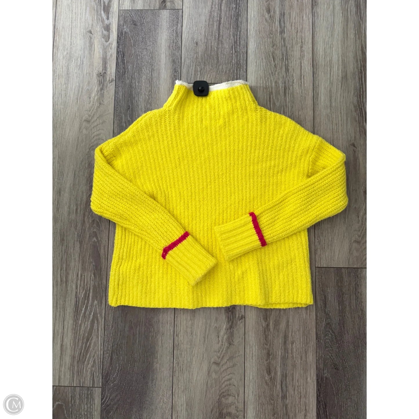 Sweater By Maeve In Yellow, Size: Xs