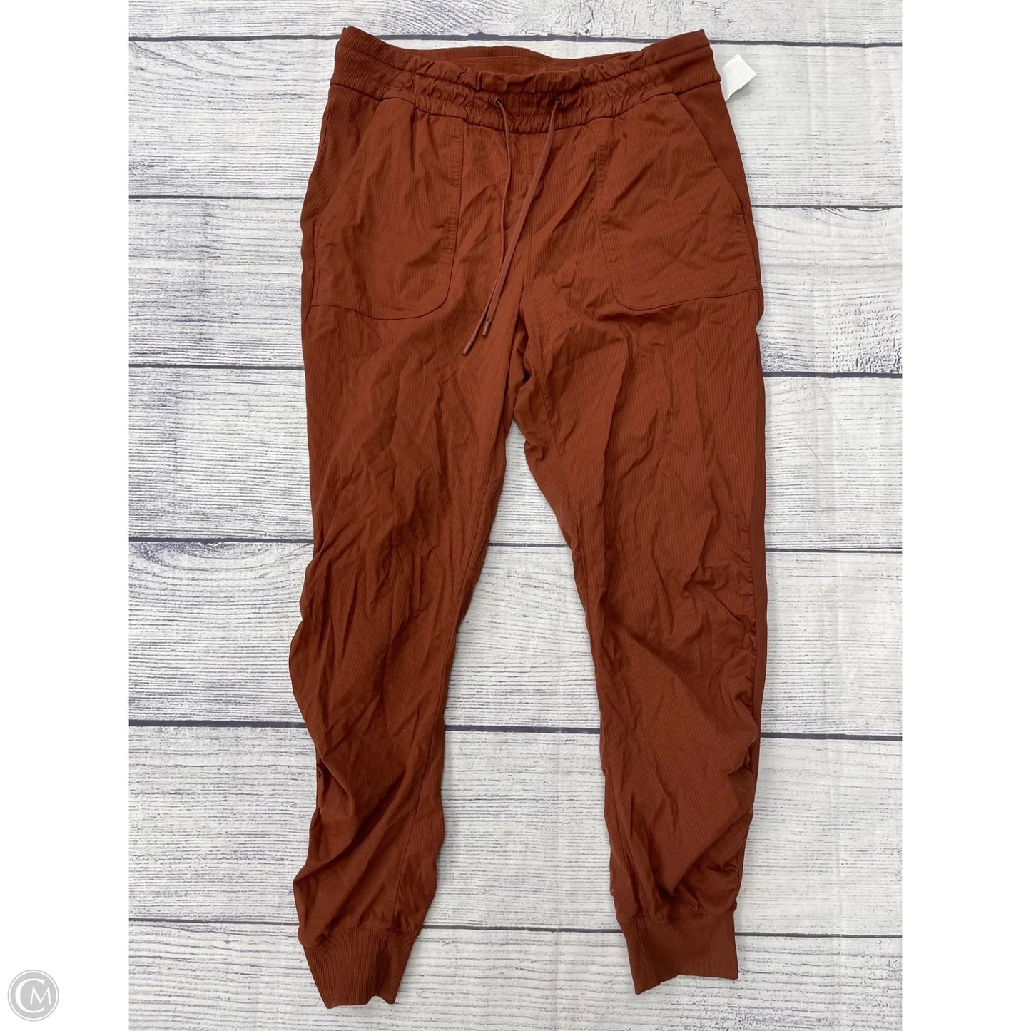 Athletic Pants By Lululemon In Brown, Size: 12