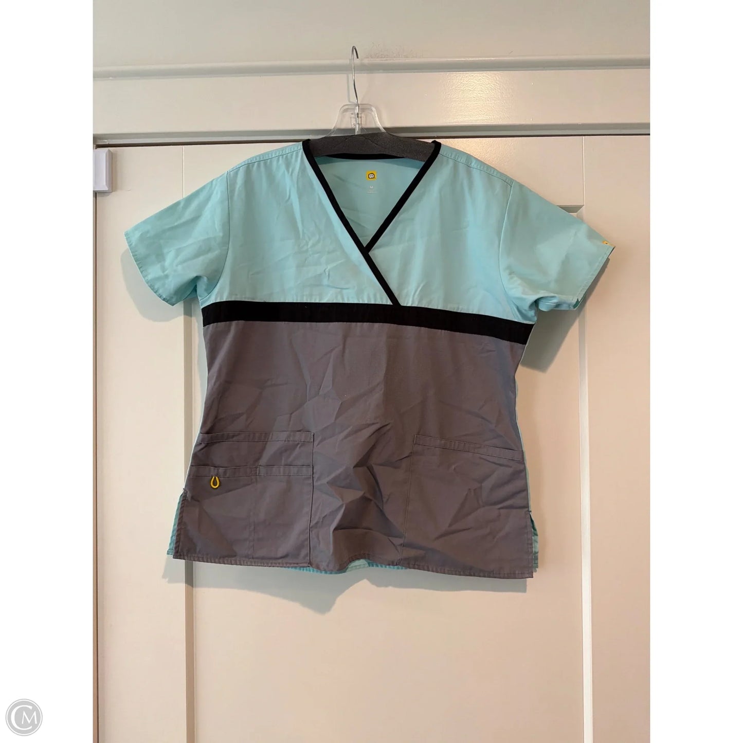 Top Short Sleeve By Clothes Mentor In Teal, Size: M