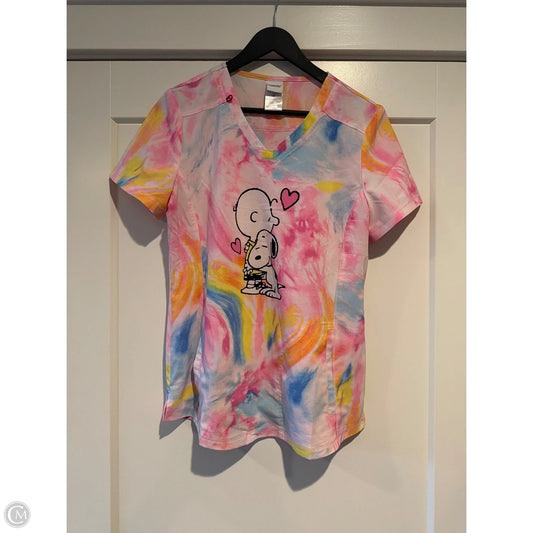 Top Short Sleeve By Clothes Mentor In Pink, Size: M