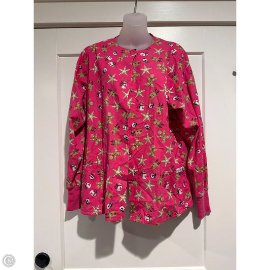 Top Long Sleeve By Clothes Mentor In Multi-colored, Size: M