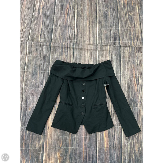 Top Long Sleeve By Maeve In Black, Size: M