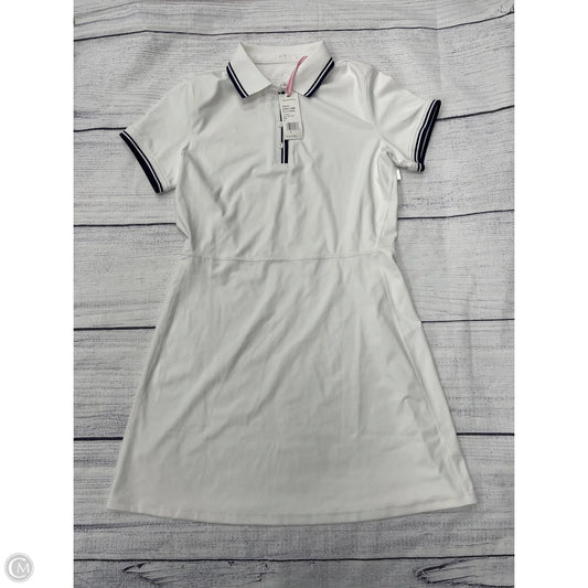 Dress Casual Short By Vineyard Vines In White, Size: M