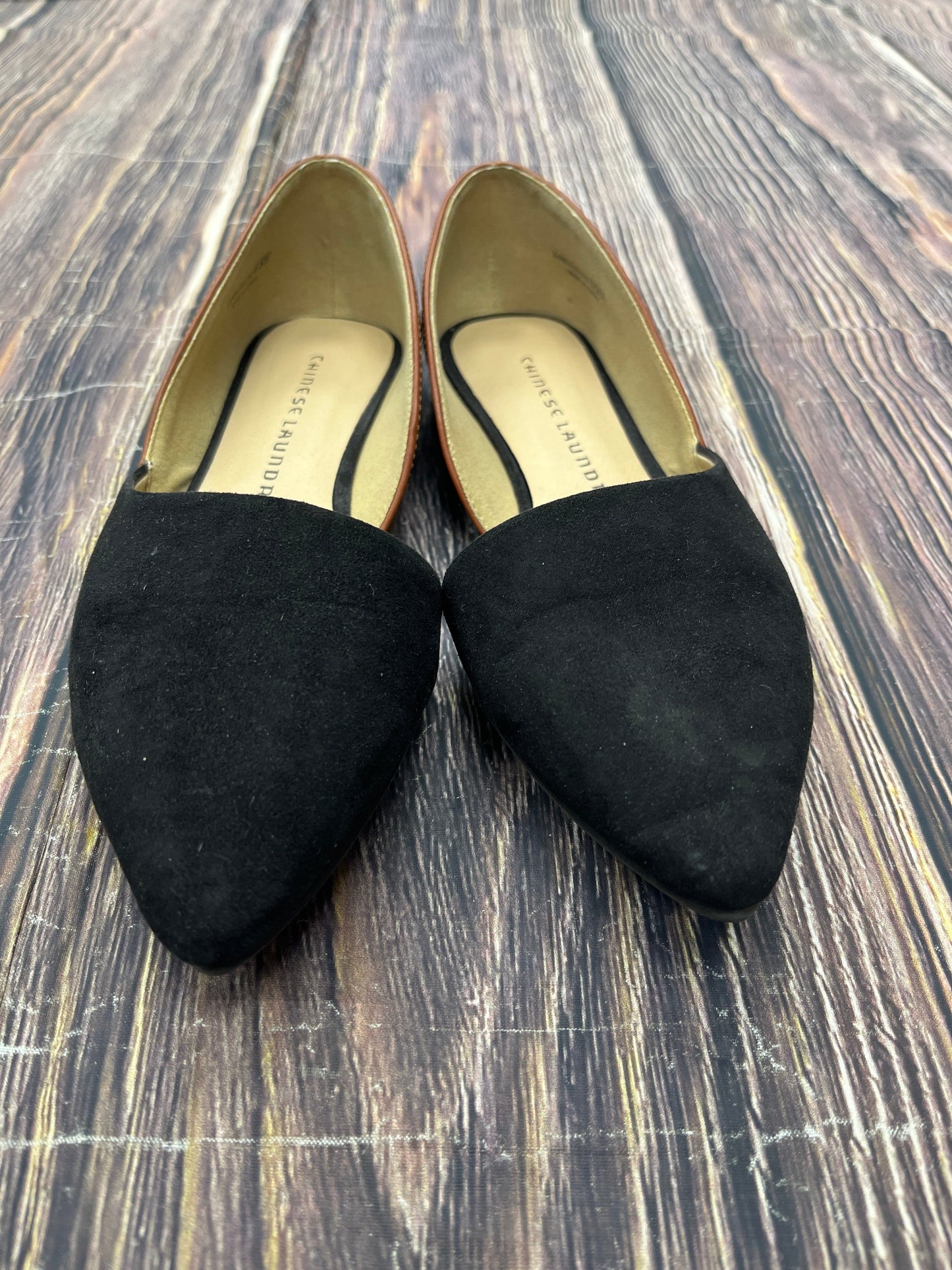 Black Shoes Flats Chinese Laundry, Size 6.5