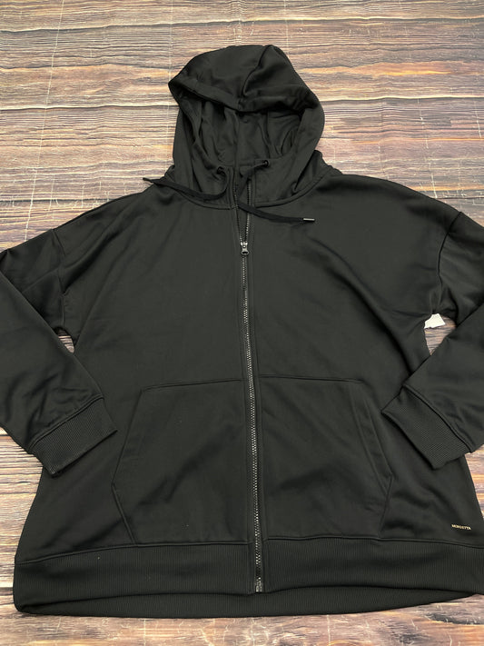 Black Athletic Jacket Mondetta, Size 1x