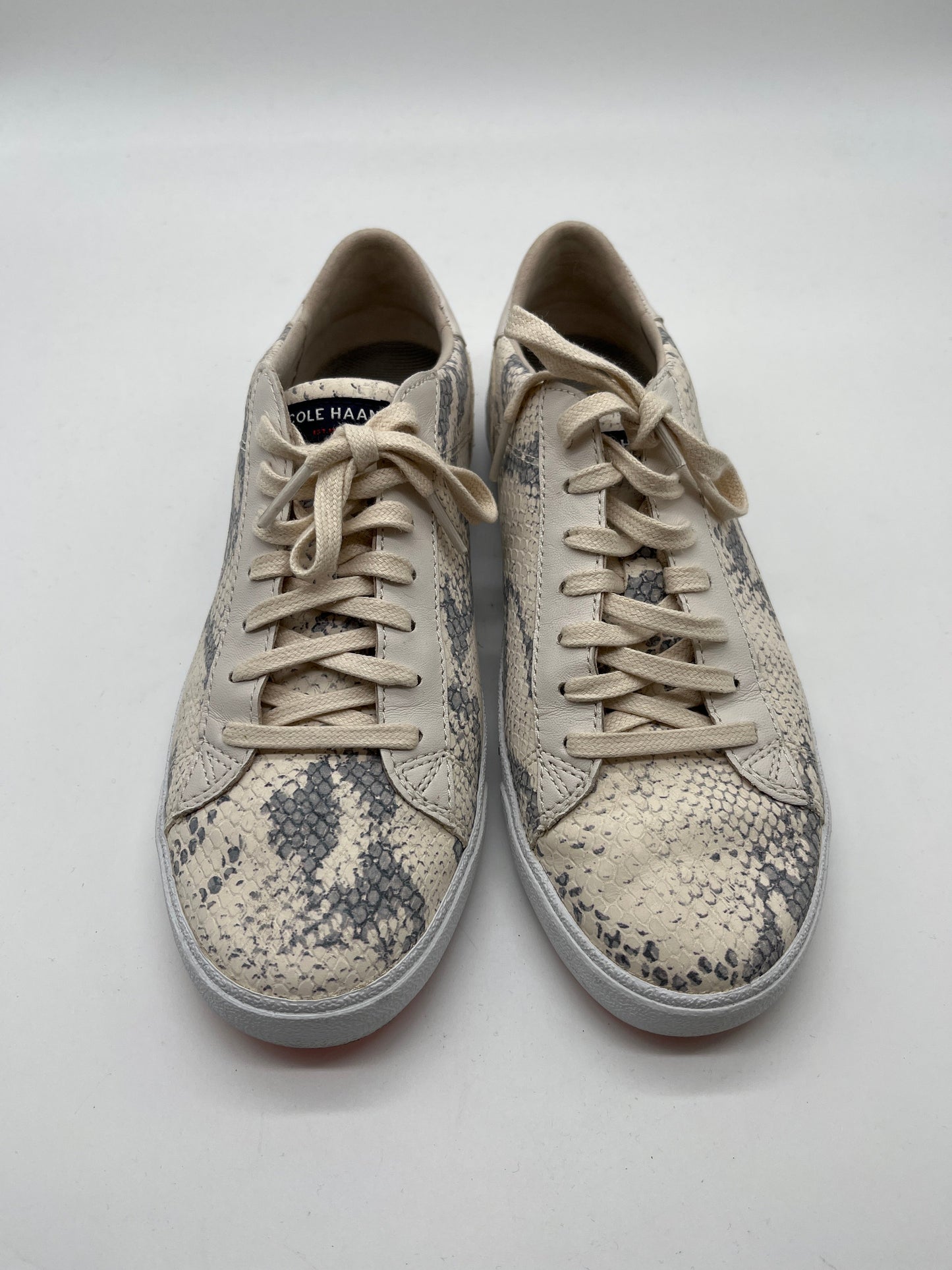Snakeskin Print Shoes Sneakers Cole-haan, Size 8.5