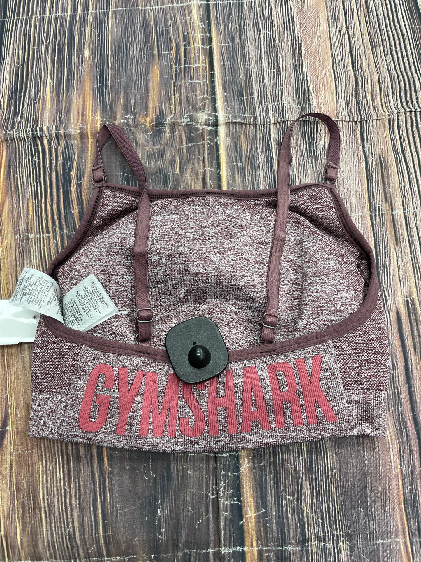 Red Athletic Bra Gym Shark, Size S