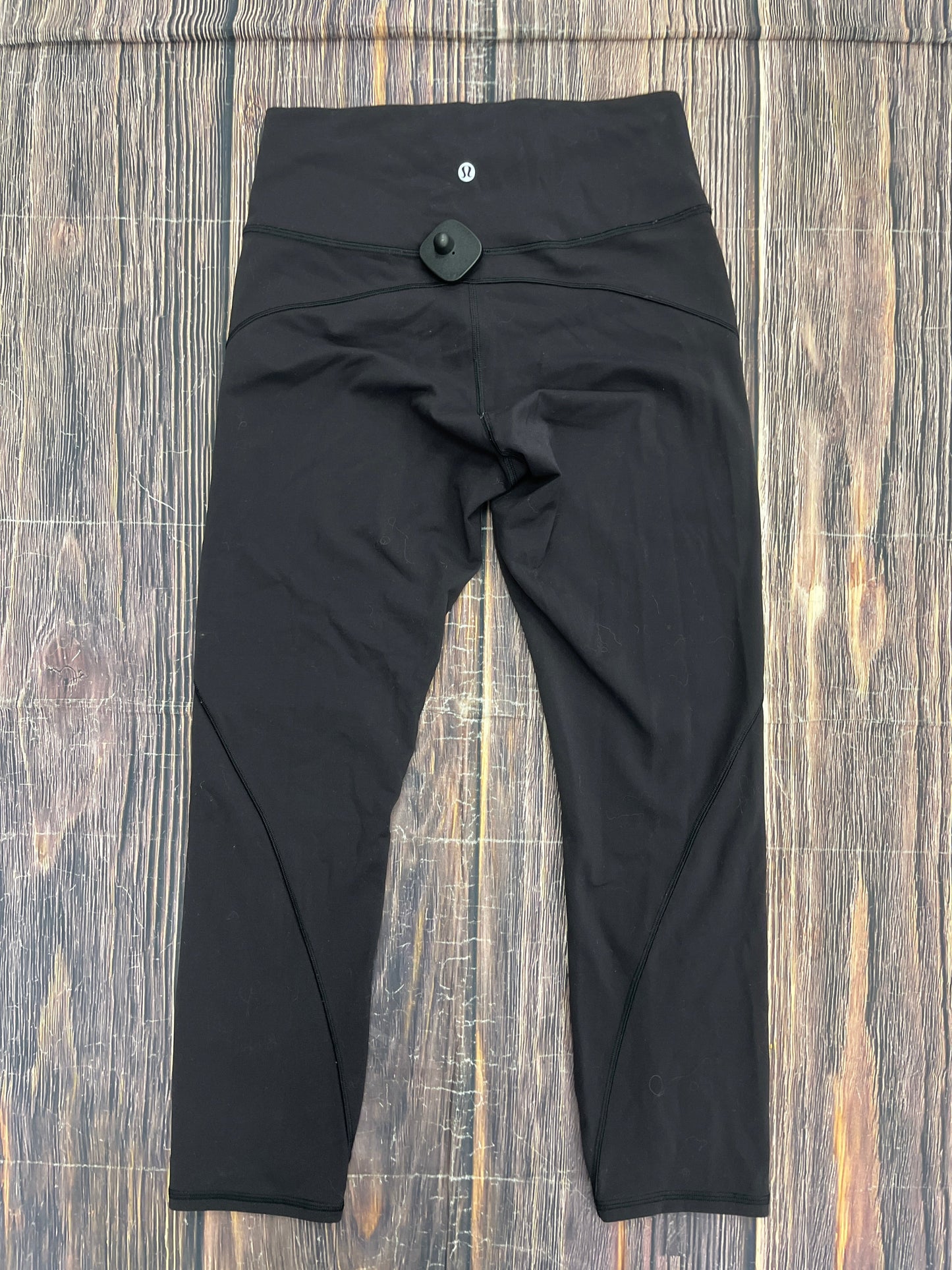 Black Athletic Leggings Lululemon, Size 8