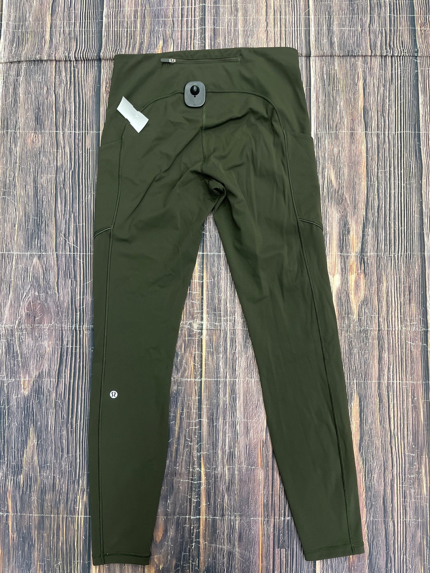 Green Athletic Leggings Lululemon, Size 8