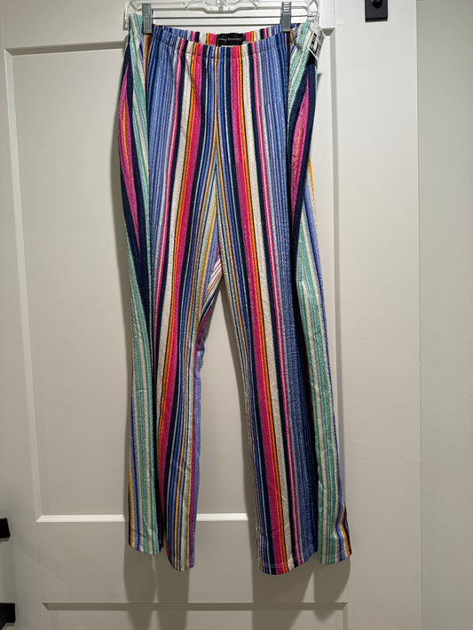 Pants Other By Travel Elements In Rainbow Print, Size: L