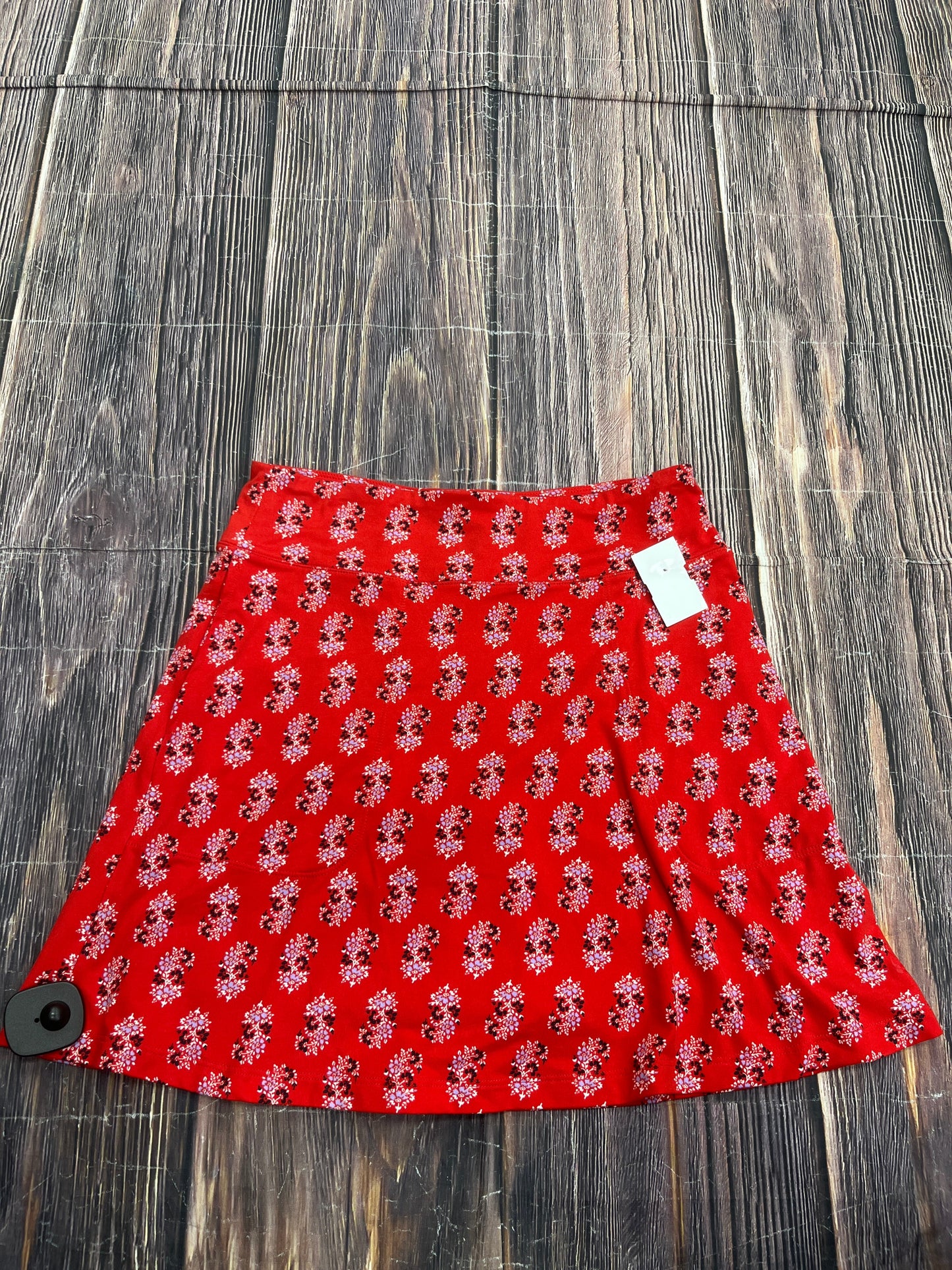 Skort By Cuddl Duds In Red, Size: S