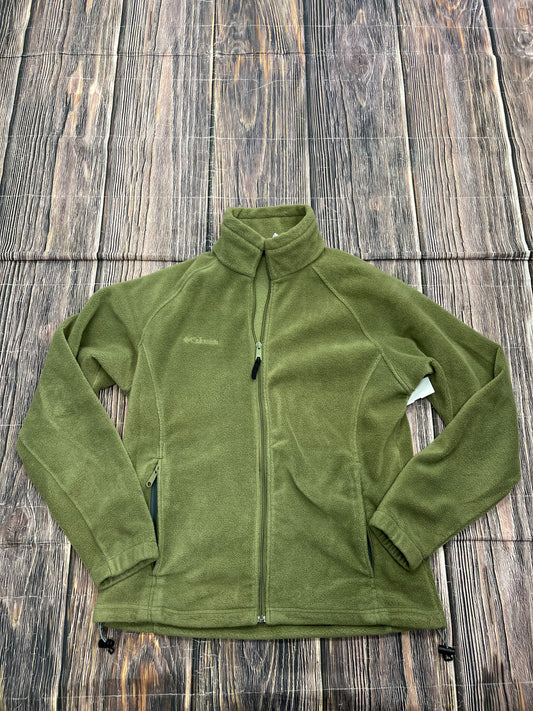 Jacket Fleece By Columbia In Green, Size: L