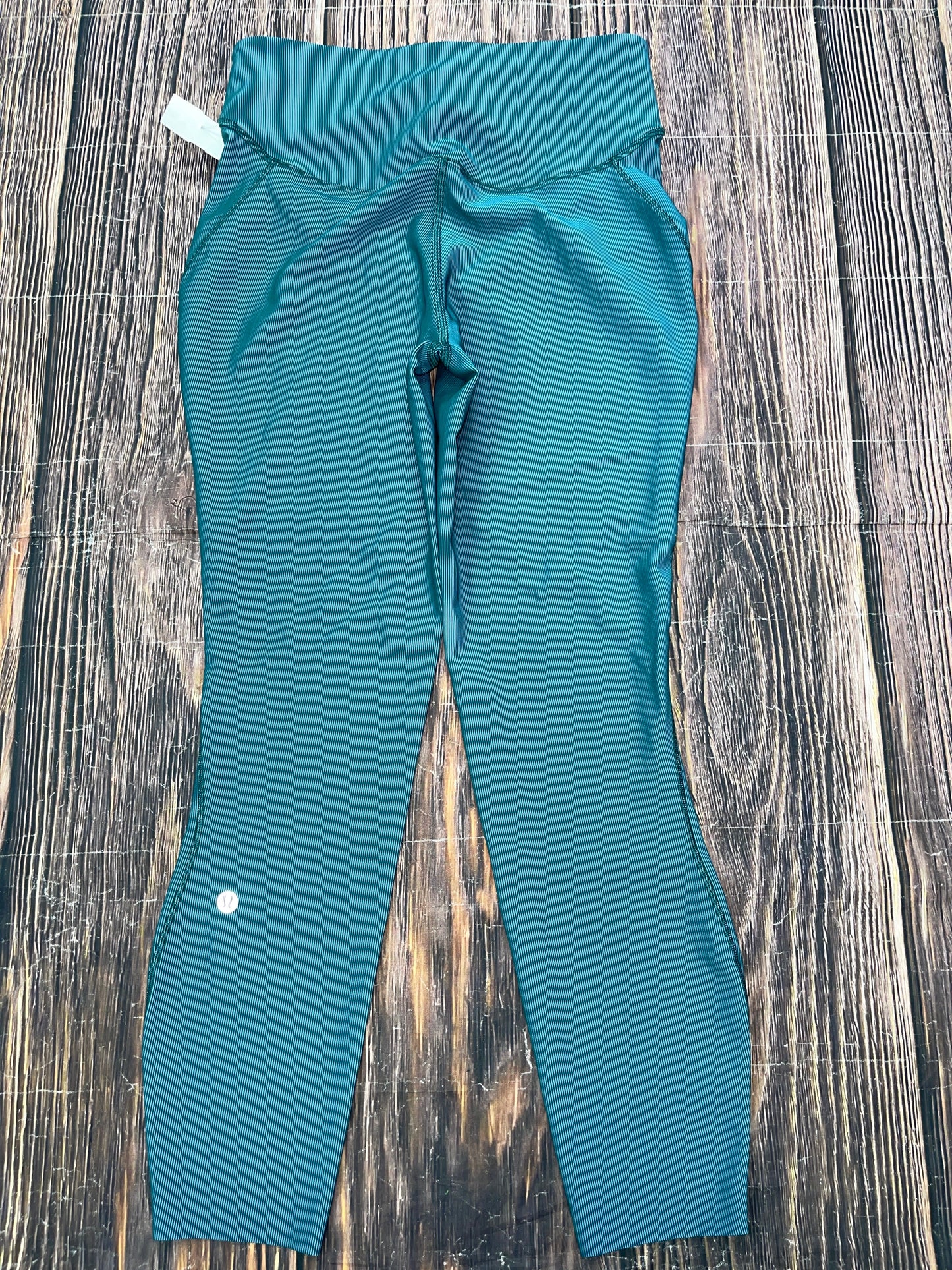 Athletic Leggings By Lululemon In Blue, Size: 8