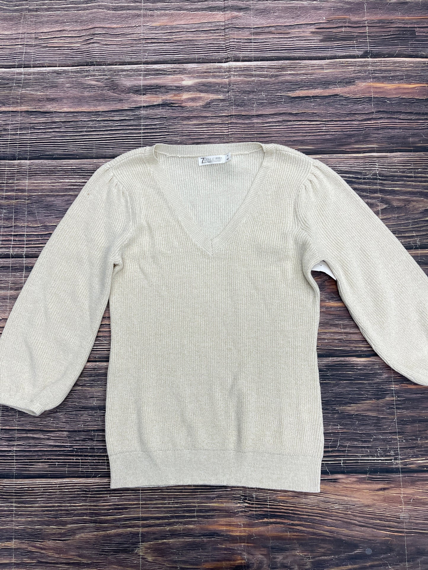 Sweater By New York And Co In Cream, Size: Xl