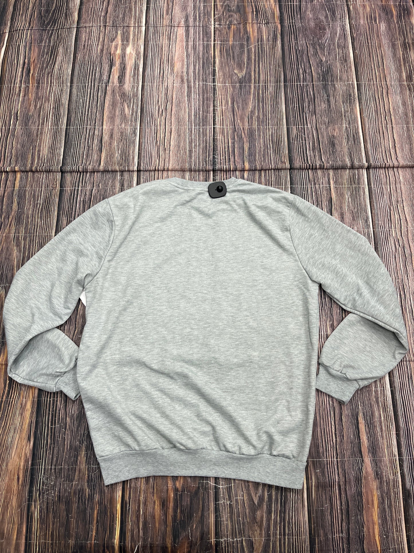 Top Long Sleeve By Clothes Mentor In Grey, Size: L