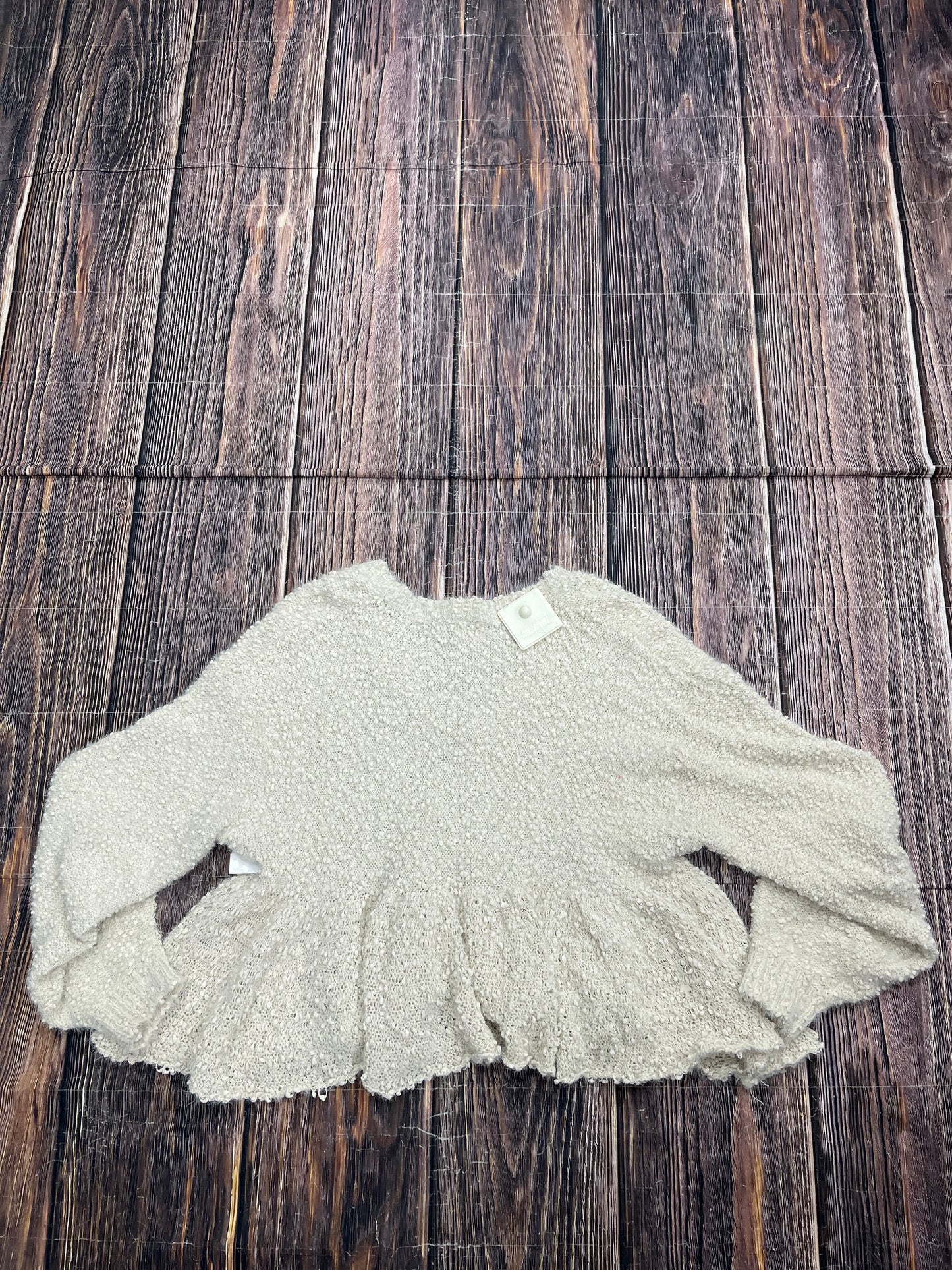 Sweater By Pol In Cream, Size: 2x