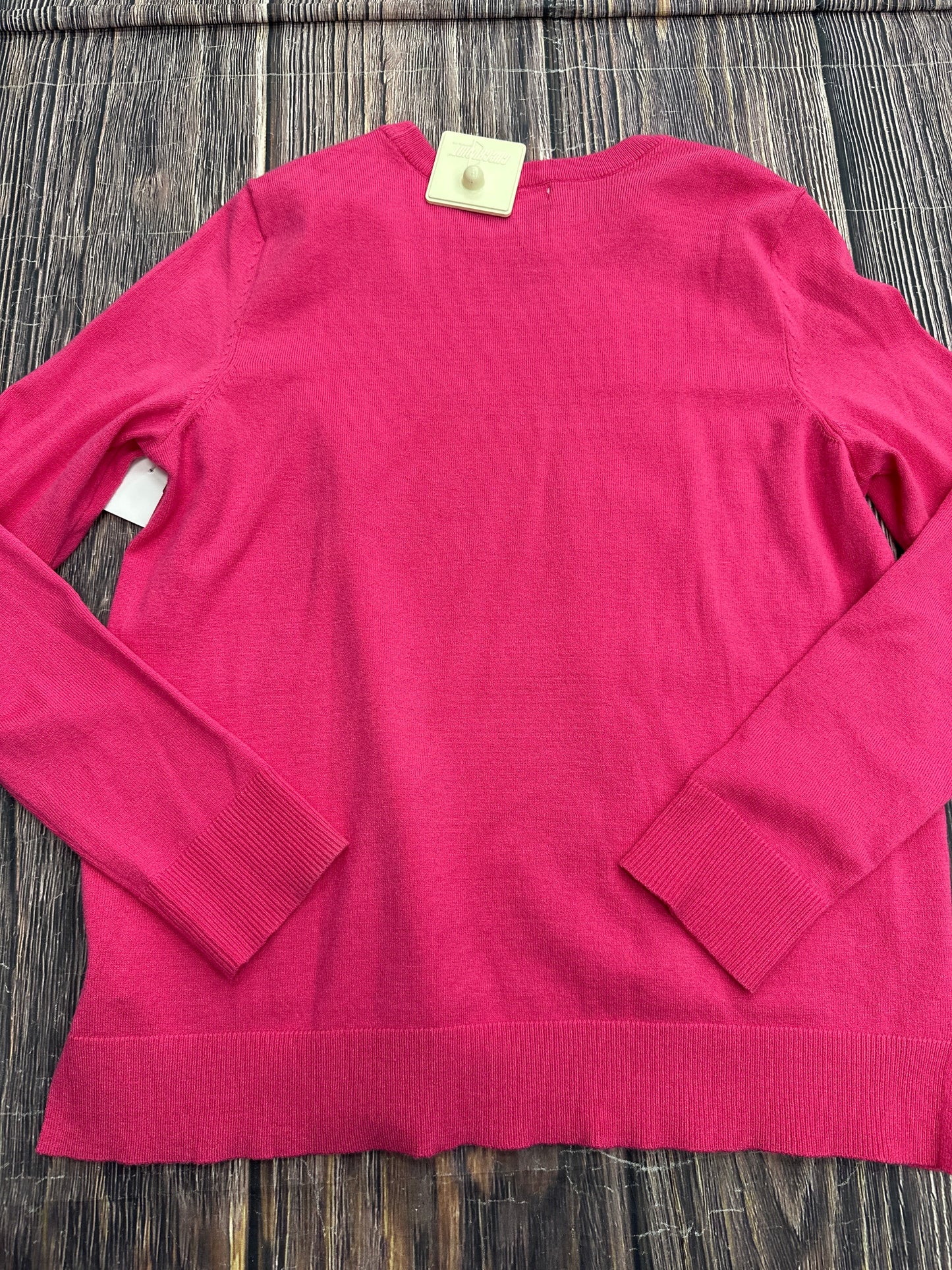 Sweater By Style And Company In Pink, Size: L