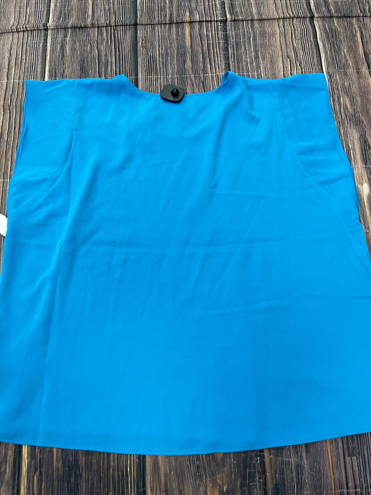 Top Short Sleeve By Cato In Blue, Size: 2x