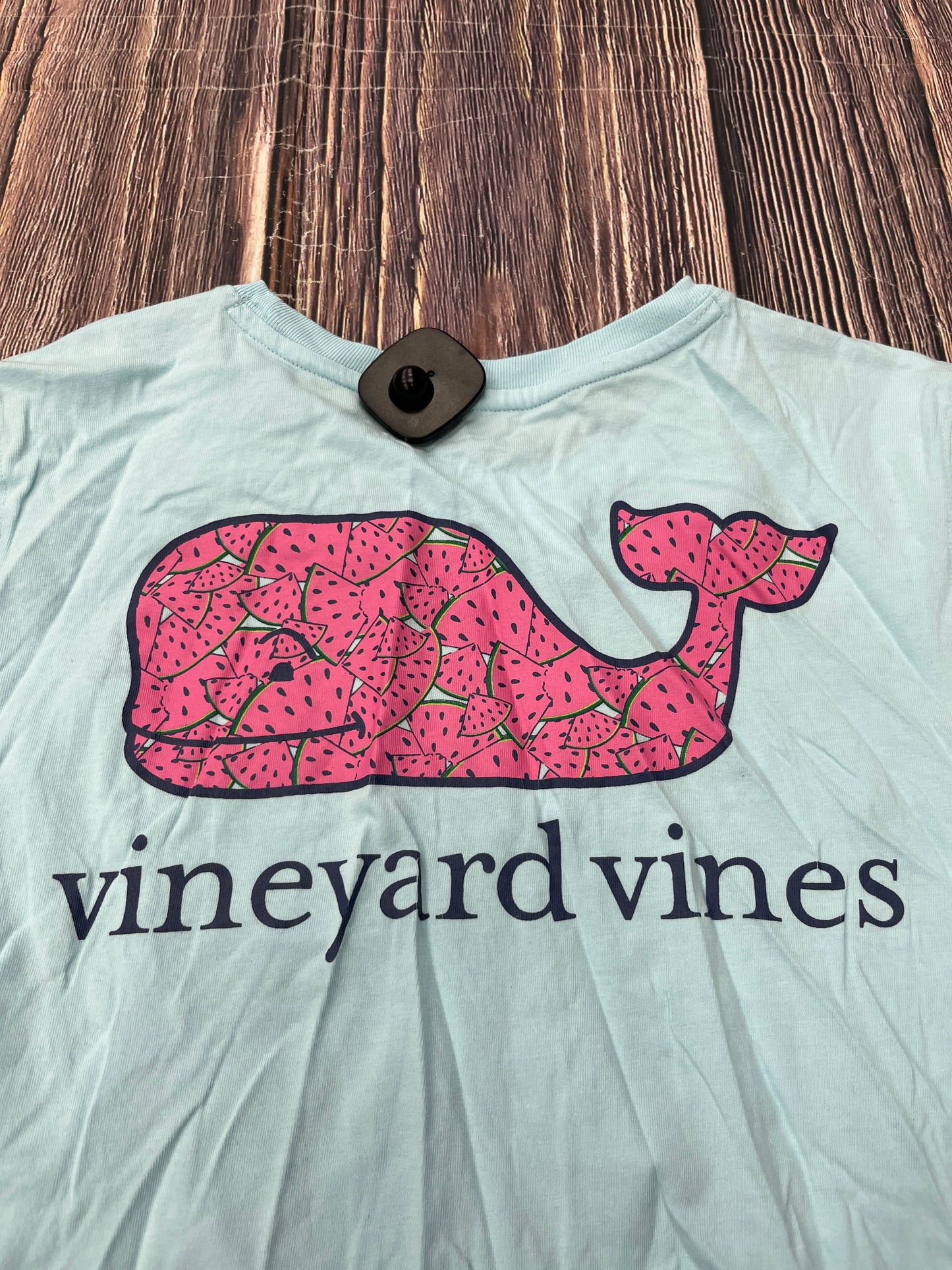 Top Short Sleeve Basic By Vineyard Vines In Blue, Size: M