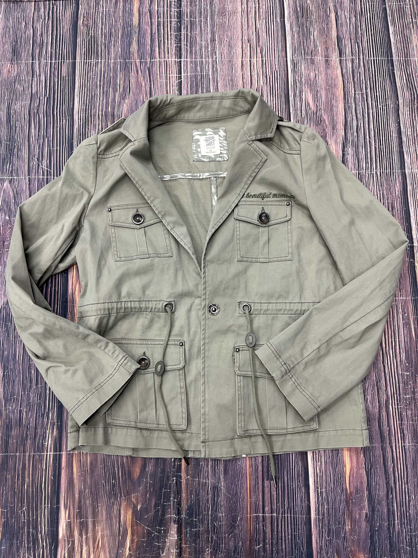 Jacket Utility By Matilda Jane In Green, Size: Xs