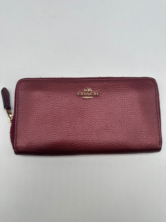 Wallet Designer By Coach, Size: Medium