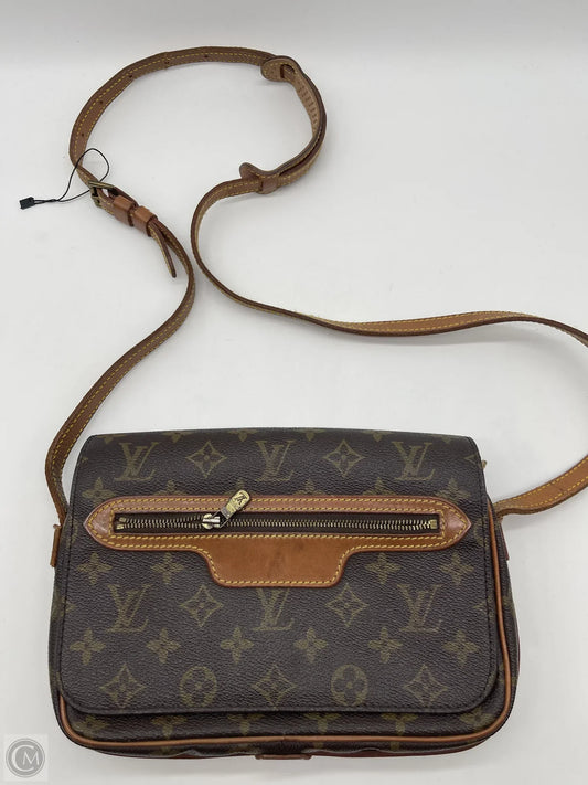 Crossbody Luxury Designer By Louis Vuitton, Size: Small asis/brokenzip