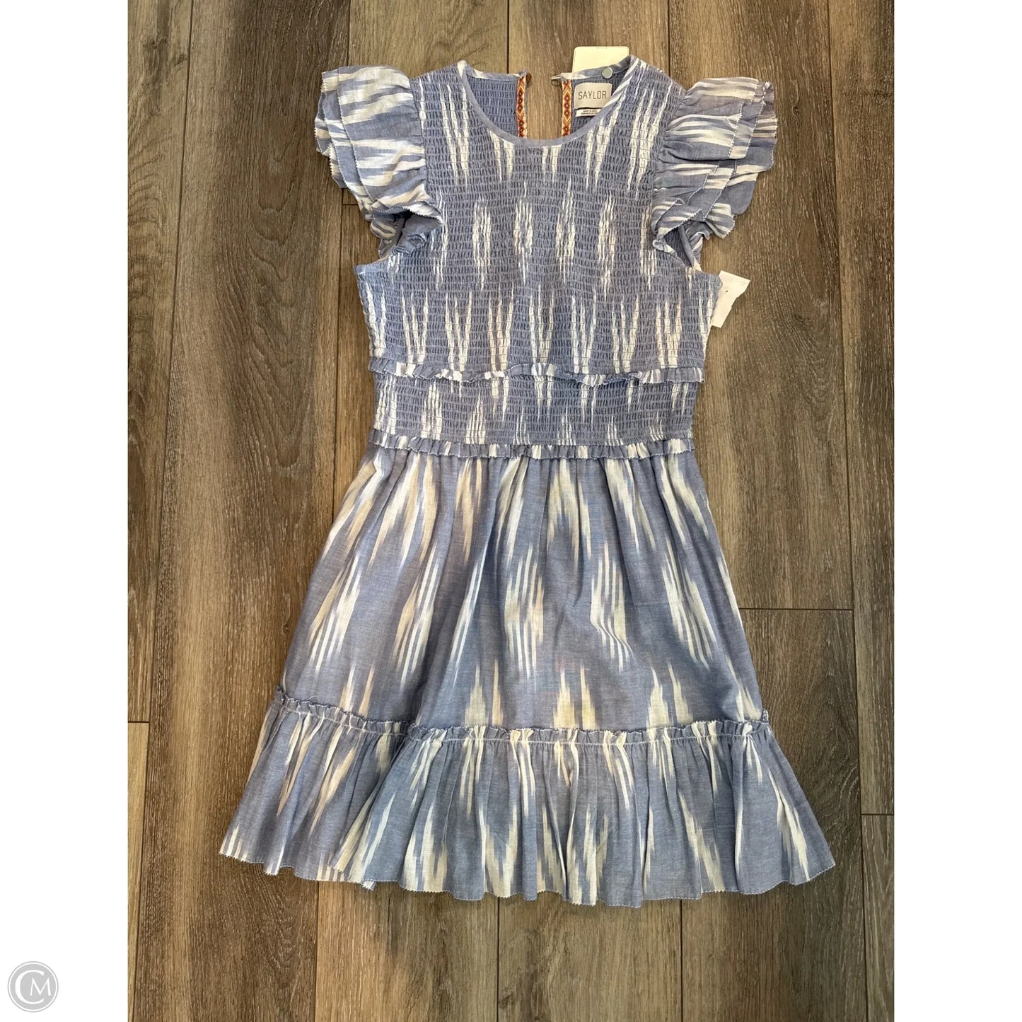 Dress Casual Short By Cma In Blue, Size: S