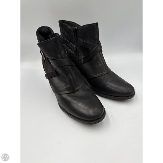 Boots Ankle Heels By Bare Traps In Black, Size: 9.5