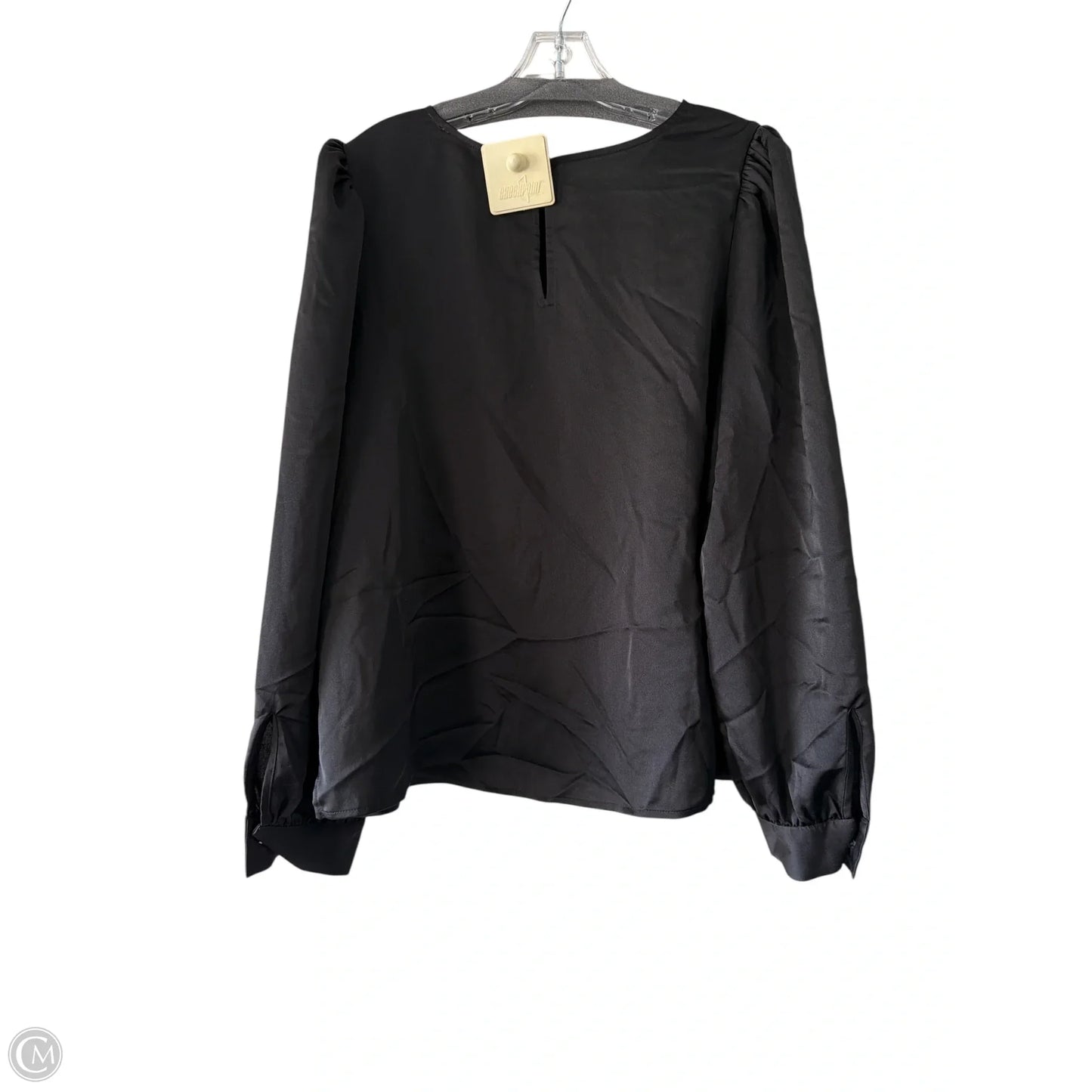 Top Long Sleeve By Loft In Black, Size: L