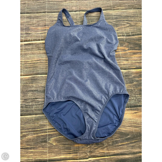 Swimsuit By Lands End In Blue, Size: 16l