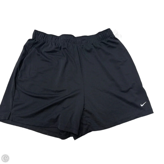 Athletic Shorts By Nike In Black, Size: 1x