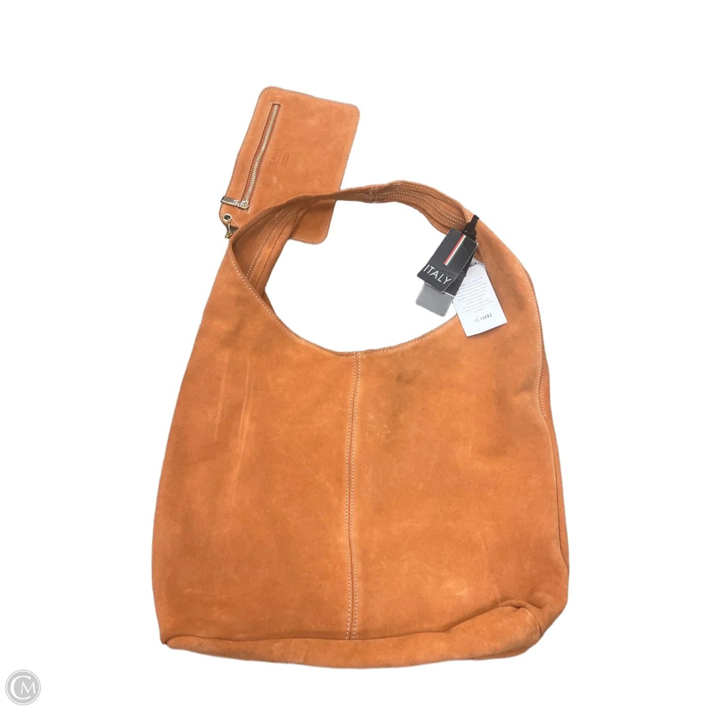Handbag Leather By Cma, Size: Large