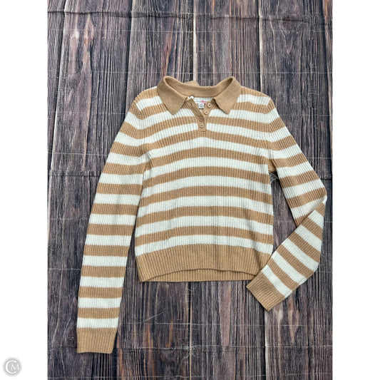 Sweater By American Eagle In Tan, Size: M