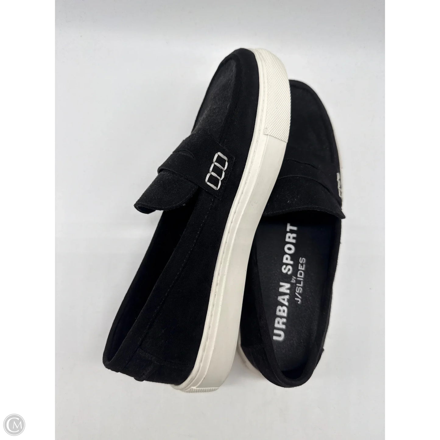 Shoes Sneakers By J Slides In Black, Size: 9