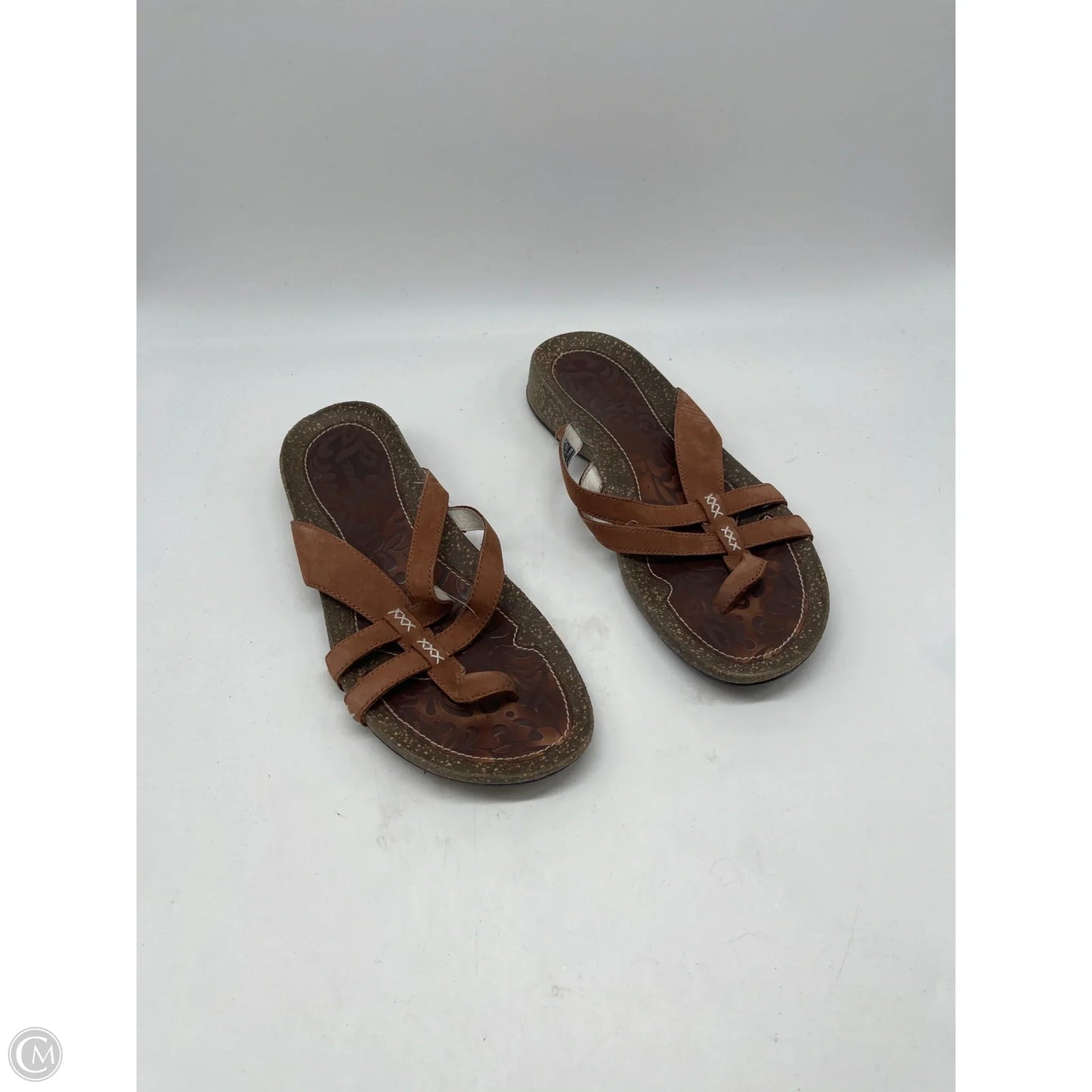 Sandals Flats By Teva In Brown, Size: 9