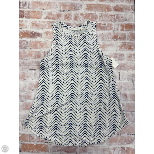 Tank Top By Athleta In Blue & White, Size: S